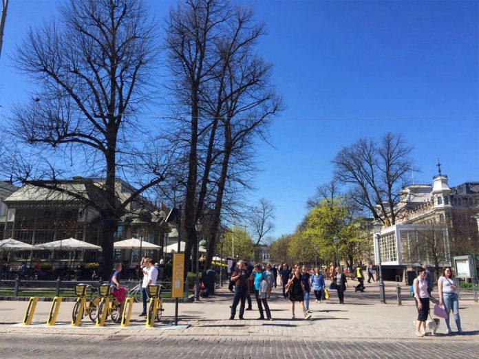 A-new-shared-use-bike-station-in-Helsinki