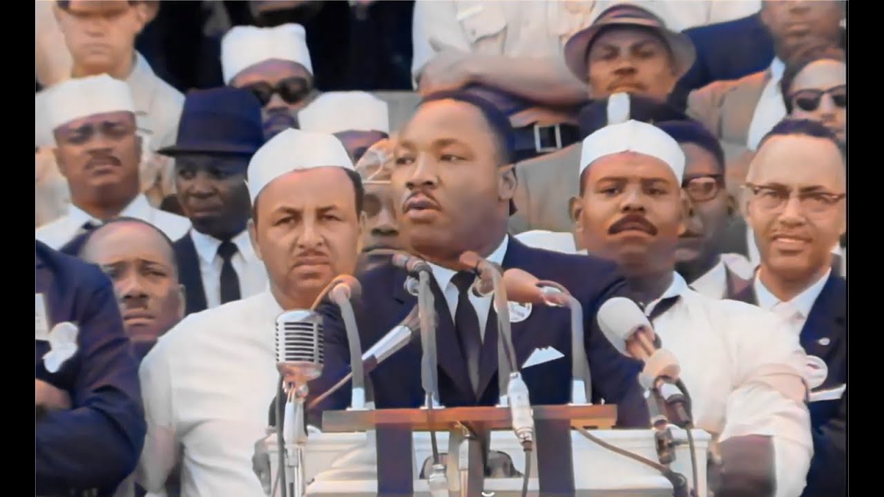 Martin Luther King Jr I Have A Dream Speech In Color I Have A Dream