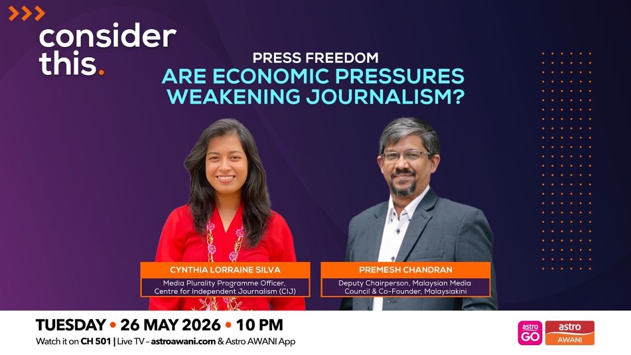 Image showcasing Press freedom: Are economic pressures weakening journalism? - Aliran