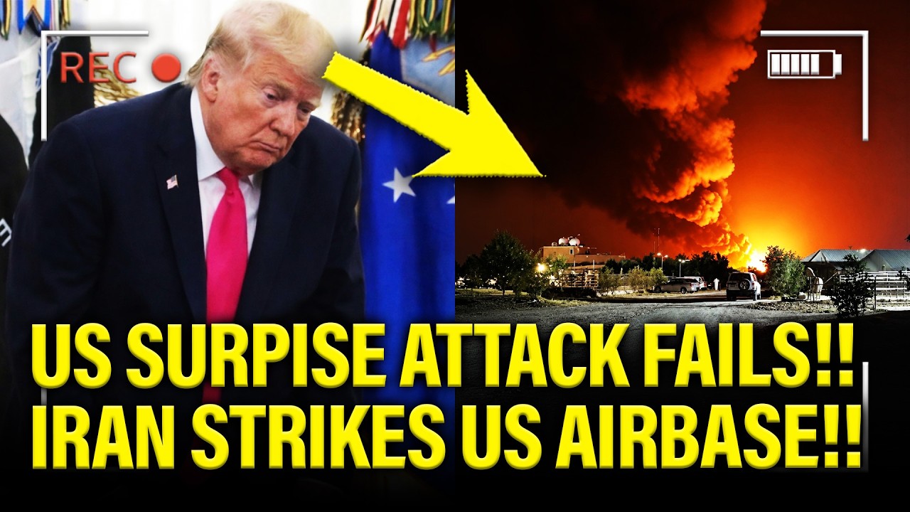 Trump surprise attack on Iran backfires as US airbase hit