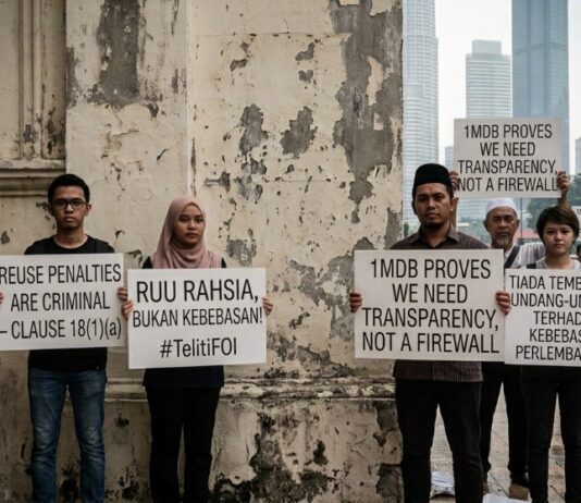 RUU Kebebasan Maklumat ada pintu perangkap