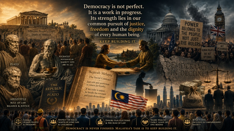 What the West's stumbling democracies can teach Malaysia