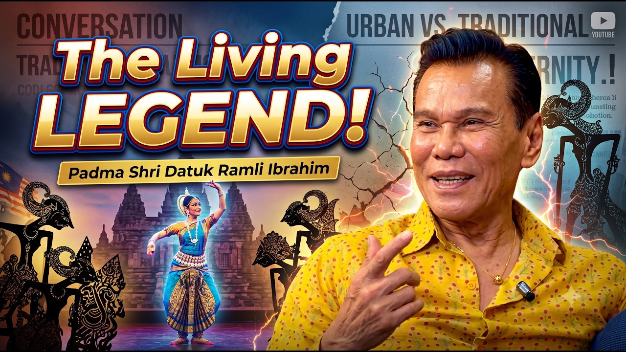 Iconic living legend Ramli Ibrahim on arts and culture of Malaysia